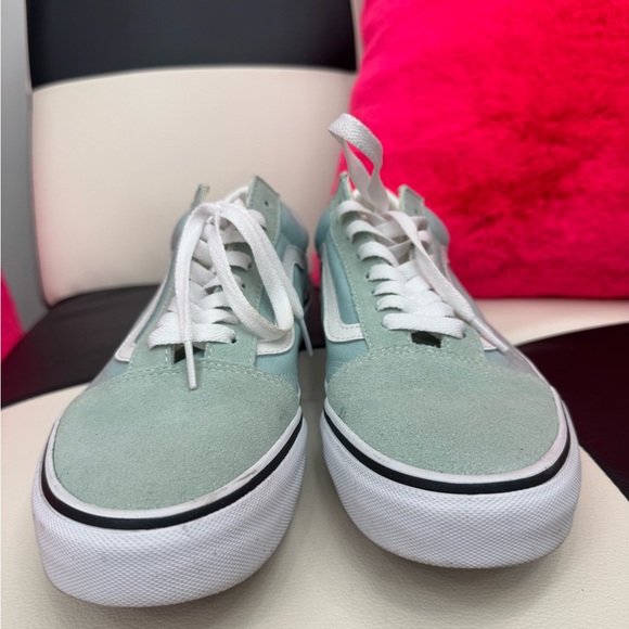 Vans Old Skool Canal Blue Shoes M 8.5 W 10 - Picture 5 of 6